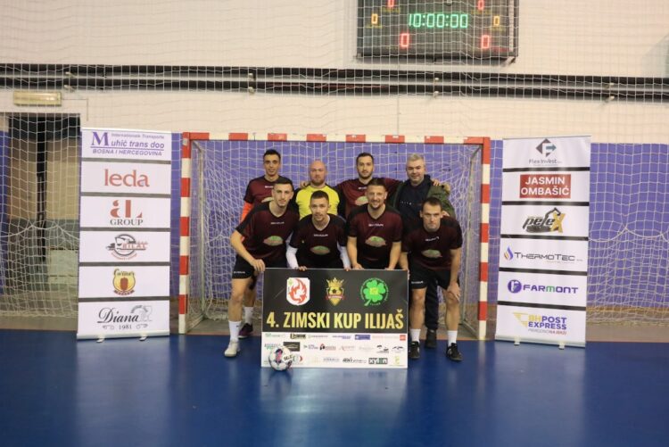 Poznat pobjednik Zimskog kupa Ilijaš: Trofej ide ekipi “Restoran Vagabundo”