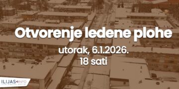 Večeras u 18 sati otvorenje Ledene plohe u Ilijašu