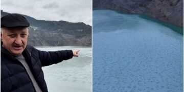 Zaledilo jezero u Varešu, ribar Mujo Hožbo: Ima šarana po 15 kila