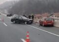 Sudar četiri vozila na autoputu A1 kod Kaknja, saobraćaj usporen