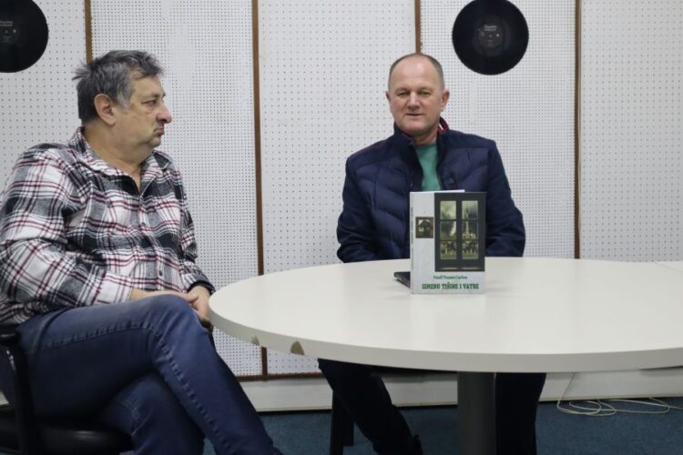 Sutra u Dragoradima promocija knjige Nazana Carine „Između tišine i vatre“