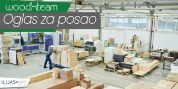 Povećanje proizvodnje: Otvoren konkurs za pomoćne radnike i stolare u firmi Wood Team d.o.o. Visoko