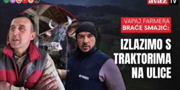 Vapaj farmera braće Smajić: Mlijeko ćemo morati bacati, izlazimo s traktorima na ulice