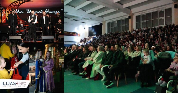 Ilijaš u znaku Bajrama: Koncert ilahija, kahva i 1000 paketića za najmlađe (FOTO)