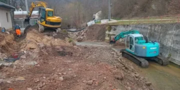 Počeli radovi na rekonstrukciji mosta preko rijeke Ljubine u Srednjem