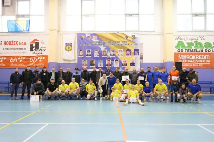 Završen Memorijalni turnir u malom nogometu “Poginulim i umrlim policijskim službenicima Policijske stanice Ilijaš“