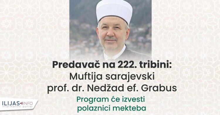 Muftija Nedžad ef. Grabus 11. marta predavač na tribini u džamiji Podlugovi