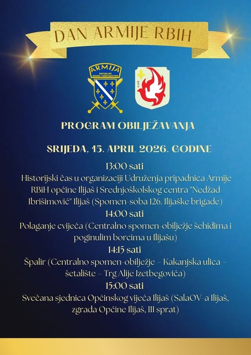 Program obilježavanja Dana Armije RBiH