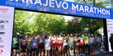 Amela Trožić i Emir Hastor dominirali na 7. Sarajevo Marathonu pred više od 2300 učesnika iz 47 zemalja