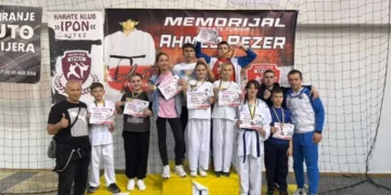Karate klub „Rašid Buća“ Ilijaš među najuspješnijima na turniru u Vitezu