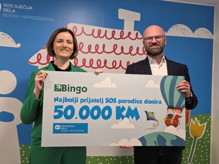 SOS Dječija sela i Bingo-Trinaest godina partnerstva za sigurnije odrastanje djece u Bosni i Hercegovini