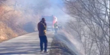 Novi požar u Ljubini: Vatrogasci na terenu, upućen apel građanima na oprez