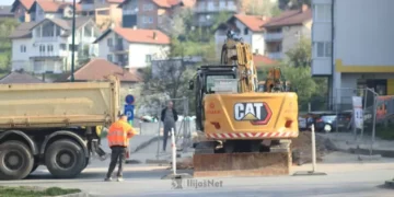 Radovi u toku: Nastavak izgradnje kanalizacione mreže na Banovcu