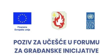 Poziv za učešće u forumu za građanske inicijative