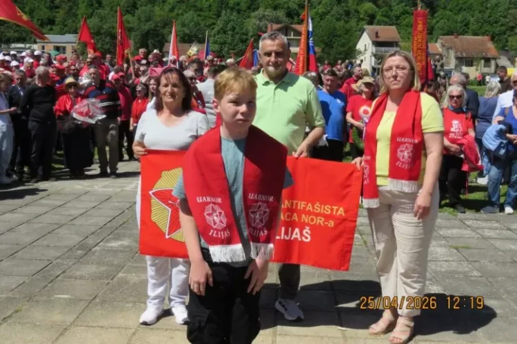 Delegacija UABNOR Ilijaš odala počast herojima u Jablanici