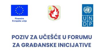 Poziv za učešće u forumu za građanske inicijative