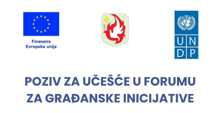 Poziv za učešće u forumu za građanske inicijative