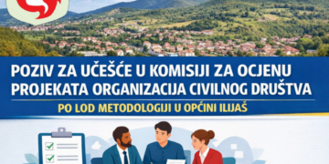 Poziv članovima organizacija civilnog društva za prijave za učešće u Komisiji za ocjenu projekata organizacija civilnog društva po LOD metodologiji u Općini Ilijaš