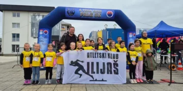 Sjajan nastup AK Ilijaš na utrci „5K Pale“: Osvojeno devet medalja