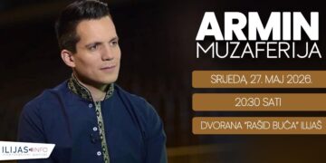 Sutra veliki bajramski koncert Armina Muzaferije u Ilijašu