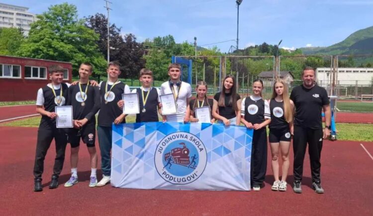 Sjajan nastup OŠ „Podlugovi“ na finalu Atletskog kupa Kantona Sarajevo