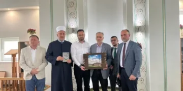 Delegacija Islamske zajednice Kosova u Podlugovima