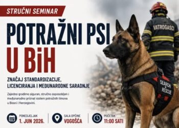 U Vogošći stručni seminar o potražnim psima u BiH: Fokus na standardizaciji, licenciranju i međunarodnoj saradnji