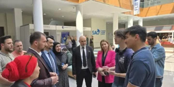 Ministar Delić otvorio 5. IUS Job Fair: Mladima moramo dati priliku da prvo radno iskustvo steknu u Bosni i Hercegovini