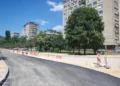 Radovi na Grbavici napreduju: Jedan dio ceste već asfaltiran