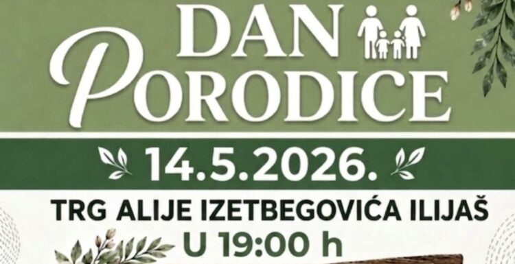 Dan porodice u Ilijašu: Druženje i zabava na Trgu Alije Izetbegovića