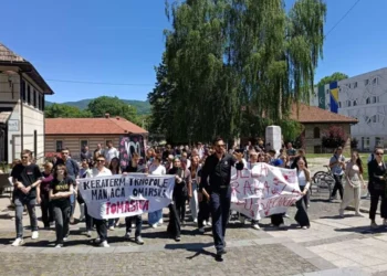Studenti i školarci obilježili Dan Bijelih traka u Zenici