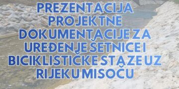 Prezentacija projekta u Ilijašu: Šetnica i biciklistička staza uz rijeku Misoču