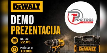 Isprobajte profesionalne DEWALT alate na demo događaju u Starom Ilijašu