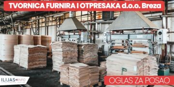 Tvornica furnira i otpresaka d.o.o. Breza zapošljava veći broj stolara i radnika/ca u proizvodnji