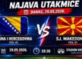 Večeras fudbalski spektakl u Sarajevu: BiH dočekuje Sjevernu Makedoniju