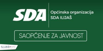 Saopćenje za javnost iz OO SDA Ilijaš