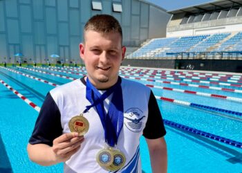 Amar Gurdić iz Ilijaša briljirao u Podgorici: Osvojio pet zlatnih i jednu srebrnu medalju
