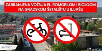 Šetalište u Ilijašu nije trkaća staza: Hoće li se poštovati zabrana vožnje romobila i bicikala?