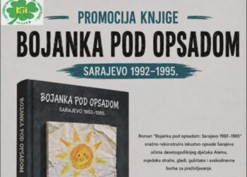Promocija romana „Bojanka pod opsadom: Sarajevo 1992–1995“ u Ilijašu