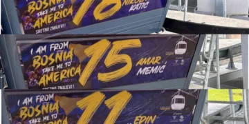 Sarajevska žičara danas okićena imenima naših Zmajeva