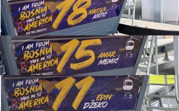 Sarajevska žičara danas okićena imenima naših Zmajeva