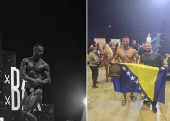 Dženan Hasić stekao profesionalni status u bodybuildingu