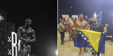 Dženan Hasić stekao profesionalni status u bodybuildingu