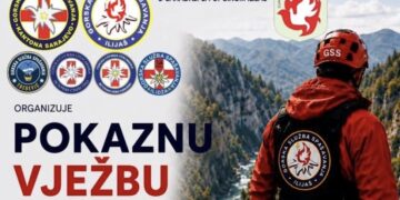 Pokazna vježba gorske službe spašavanja
