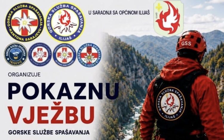 Pokazna vježba gorske službe spašavanja