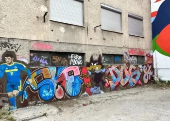 U srcu Starog Grada: Mural Edina Džeke krasi jednu od sarajevskih ulica