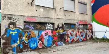 U srcu Starog Grada: Mural Edina Džeke krasi jednu od sarajevskih ulica