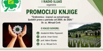 Promocija knjige “Srebrenica” u Ilijašu 24. juna