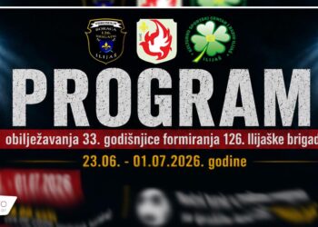 Program obilježavanja 33. godišnjice formiranja 126. ilijaške brigade