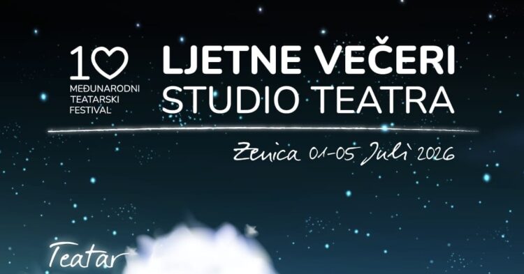 Počinju 10. Ljetne večeri Studio Teatra u Zenici